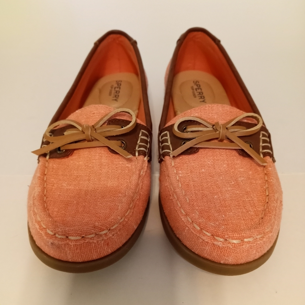 SPERRY Top-sider Bubblegum Pink Boat Dock Slide On Loafer Shoes 8.5